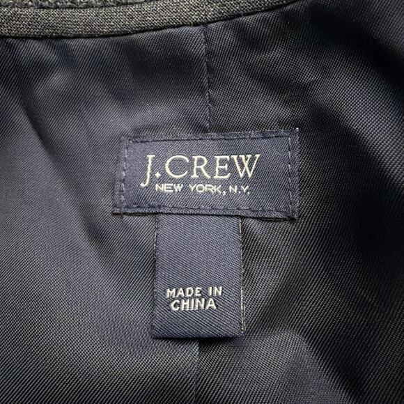 J Crew Ludlow Moon Wool Blazer Mens 42R Gray Tweed Sport Coat Preppy 2 Button - Picture 2 of 13